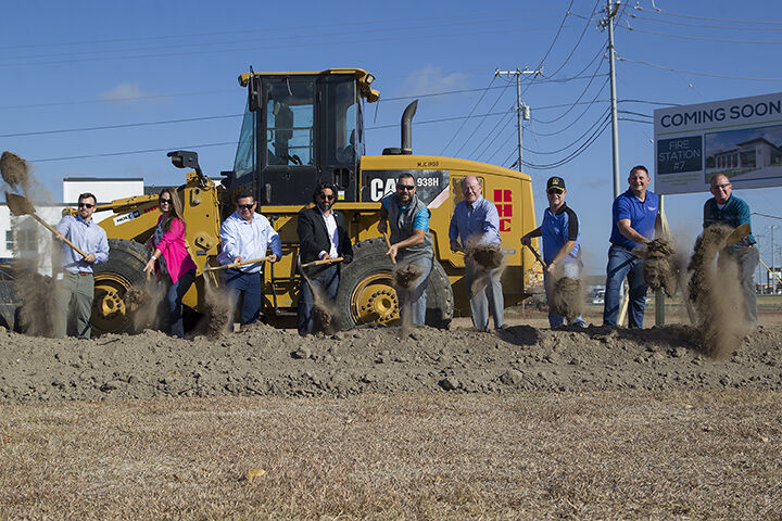 Fire Station No. 7 groundbreaking